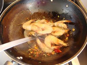 干烧香辣虾的做法步骤7