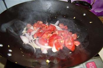 番茄洋葱炒鸡蛋的做法步骤5