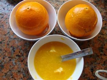 鲜橙蒸蛋的做法步骤10