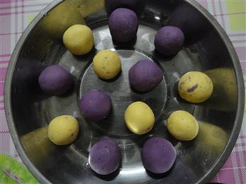 紫薯南瓜糯米糍的做法步骤8