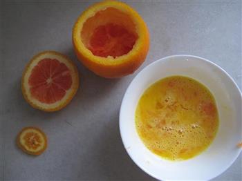 香橙蒸蛋的做法图解4