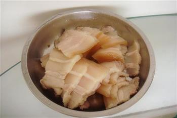 茶树菇炒回锅肉的做法步骤7