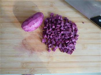 豆香紫薯香糯米糊的做法图解3