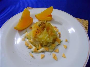 橙肉土豆泥沙拉的做法步骤5