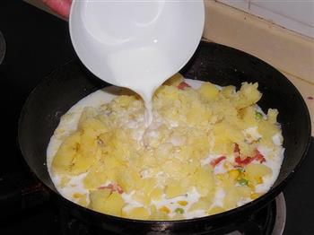 奶酪焗土豆泥的做法步骤6