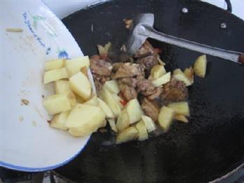 土豆焖鸡肉的做法图解9