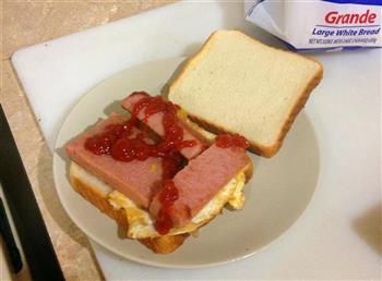 午餐肉三明治的做法图解6