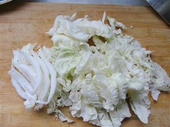 大白菜煎豆腐的做法步骤1