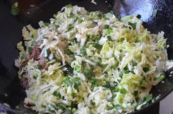 虾酱白菜汆鸡蛋的做法步骤5