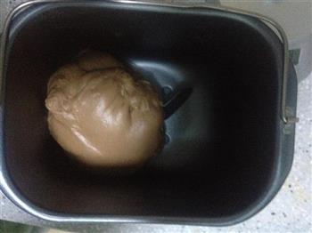 燕麦巧克力面包的做法步骤3