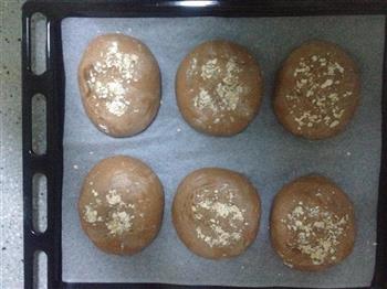 燕麦巧克力面包的做法步骤8