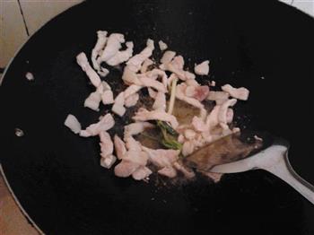 茭白青椒肉片的做法步骤6
