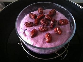紫薯发糕的做法图解8