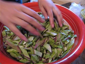 腌扁豆的做法步骤10