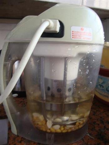 玉竹南杏百合豆浆的做法步骤4