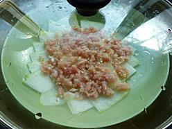 肉末水晶冬瓜片的做法步骤8