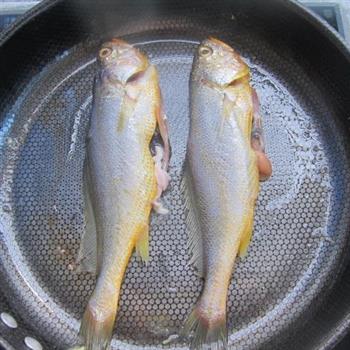 小黄鱼炖大白菜的做法图解2