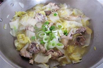 走地鸡炖绍菜的做法步骤8