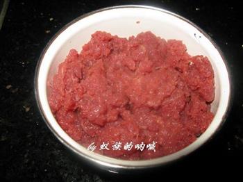杭椒豆豉炒牛肉末的做法图解3