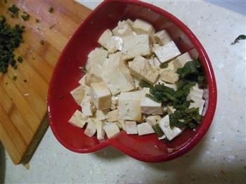 香椿拌豆腐的做法图解8