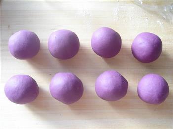 紫薯开花馒头的做法图解3