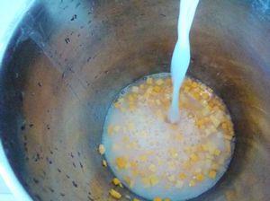 金针南瓜浓汤的做法步骤3