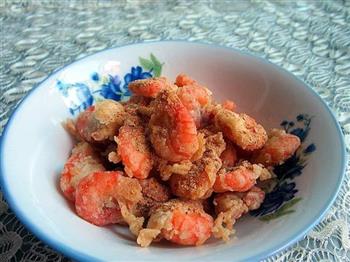 挂糊咖喱虾的做法步骤8