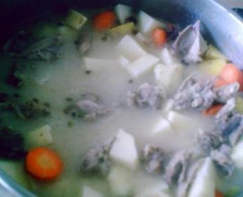 土豆鹅肉汤的做法步骤7