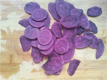 烤紫薯片的做法图解1