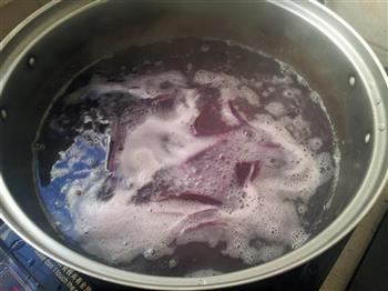 烤紫薯片的做法步骤2