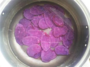 烤紫薯片的做法步骤3