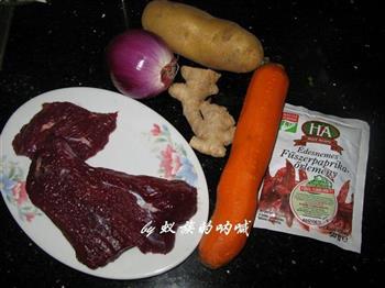 土豆炖牛肉的做法步骤1
