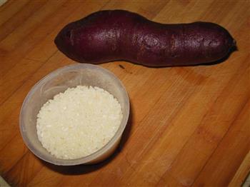 紫薯奶油浓汤的做法图解1