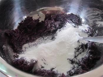 紫薯糖不甩的做法步骤2