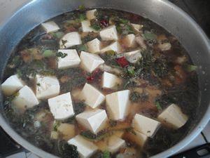 芥菜缨子炖豆腐的做法图解8