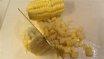 金沙玉米豆腐的做法步骤7
