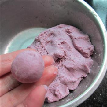 紫薯豆渣饼的做法图解6