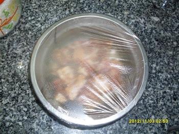 冬菇排骨芋头焖饭的做法步骤4