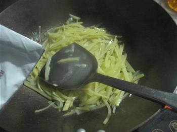 醋溜土豆丝的做法步骤10