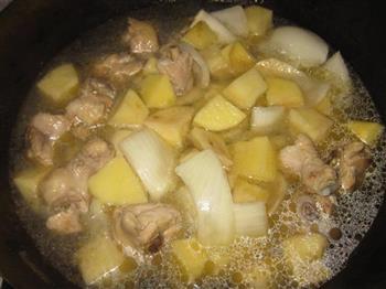 咖喱翅根炖土豆的做法步骤8