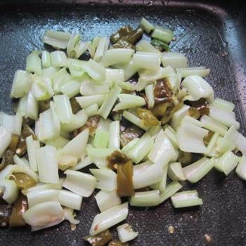 酸辣白菜茎的做法步骤4