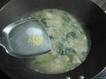 菠菜鱼丸疙瘩汤的做法图解15