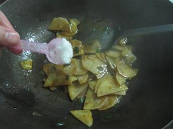 素鸡炒土豆片的做法步骤7