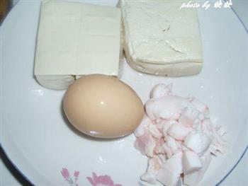 辣白菜鸡蛋烩豆腐的做法图解3
