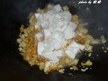 辣白菜鸡蛋烩豆腐的做法步骤7