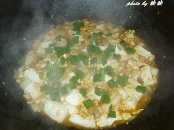 辣白菜鸡蛋烩豆腐的做法步骤9