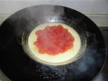 番茄蒸蛋的做法步骤5