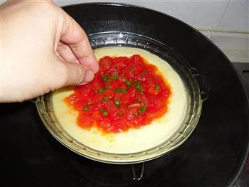 番茄蒸蛋的做法图解6