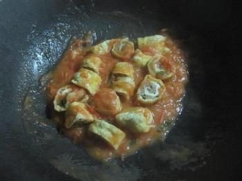 西红柿鸡肉蛋卷的做法步骤9