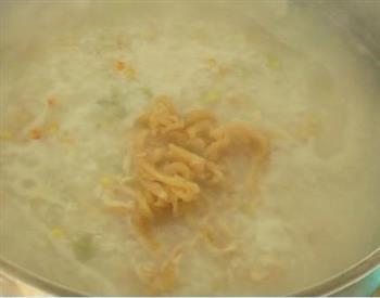 玉米青豆鸡丝粥的做法图解6